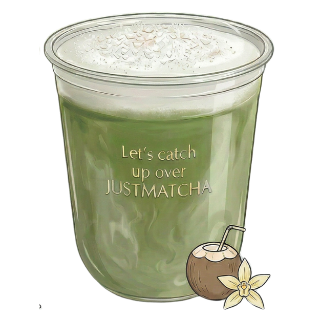 Coconut Vanilla Matcha - AD