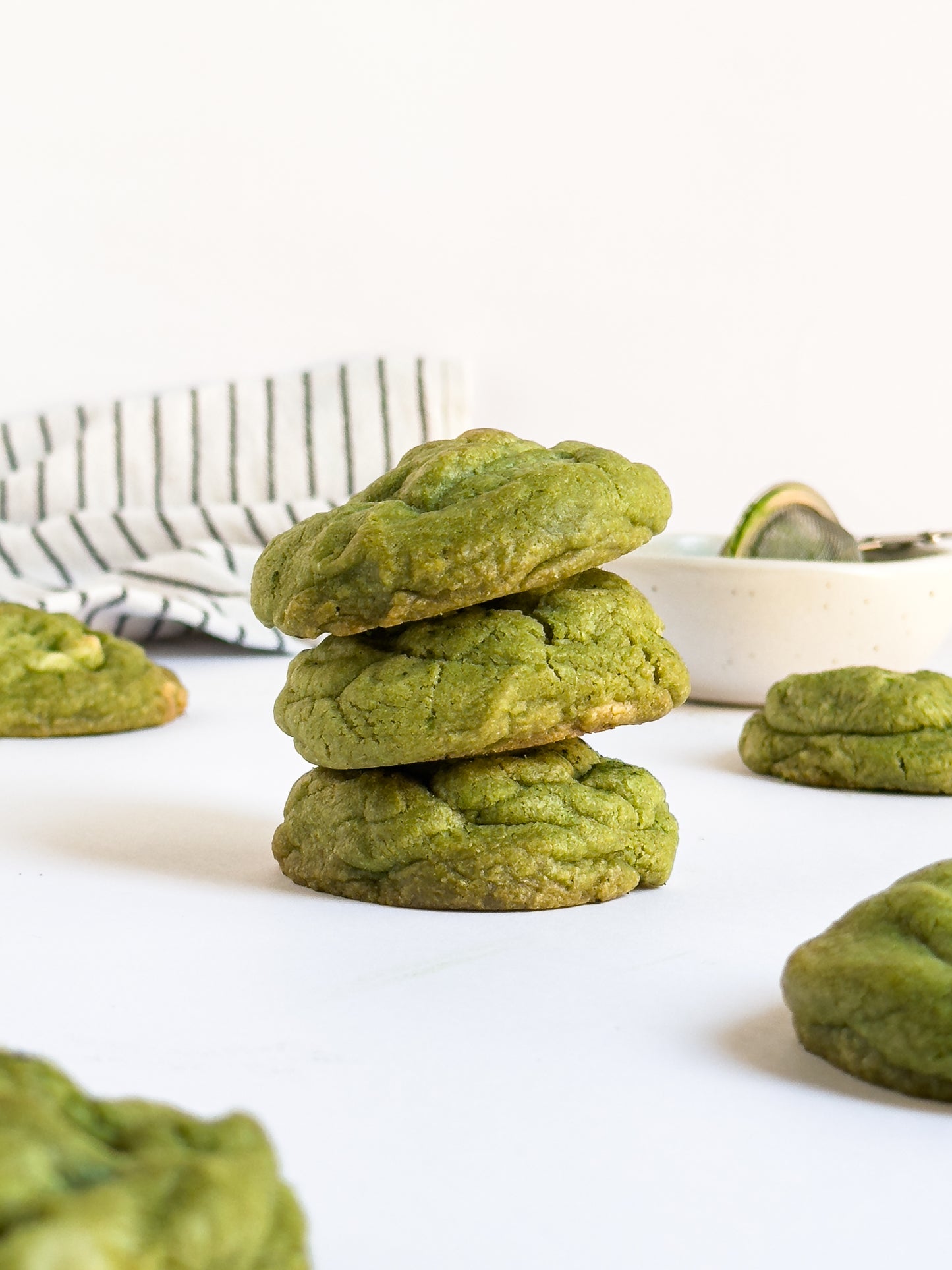 Matcha cookies