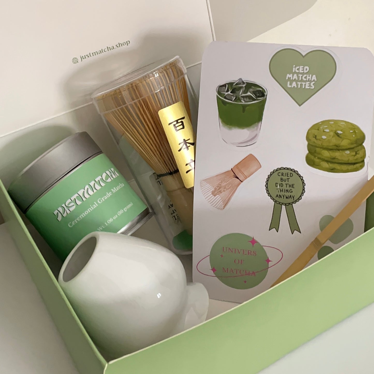 White Matcha Box