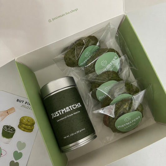Matcha + Cookies