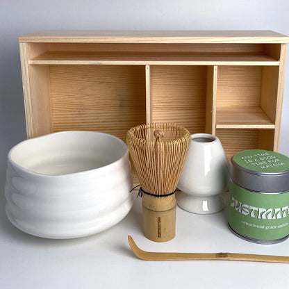 White Matcha Set