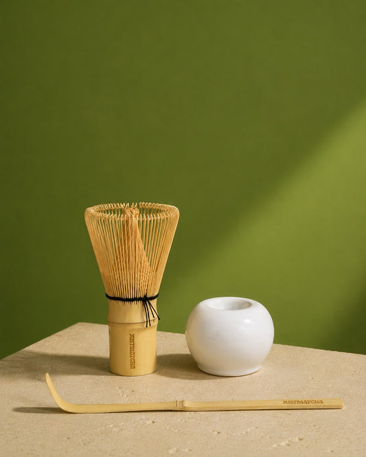 Round Whisk Holder - White