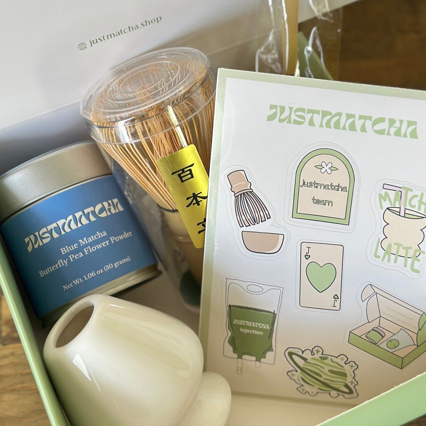 White Kit + Blue Matcha