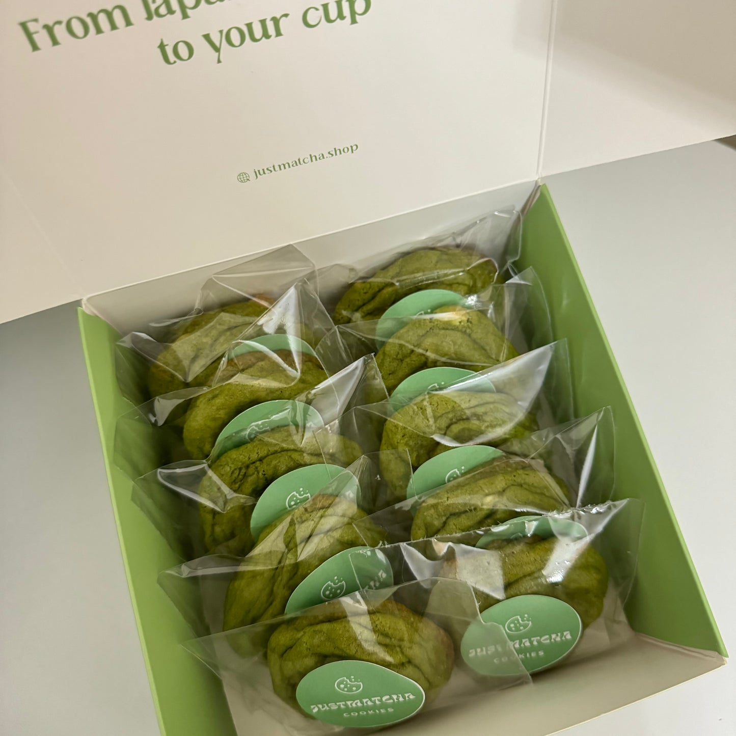 Matcha cookies