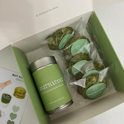 Matcha + Cookies