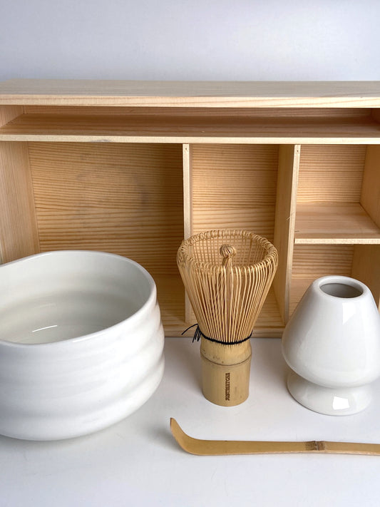 White Matcha Set